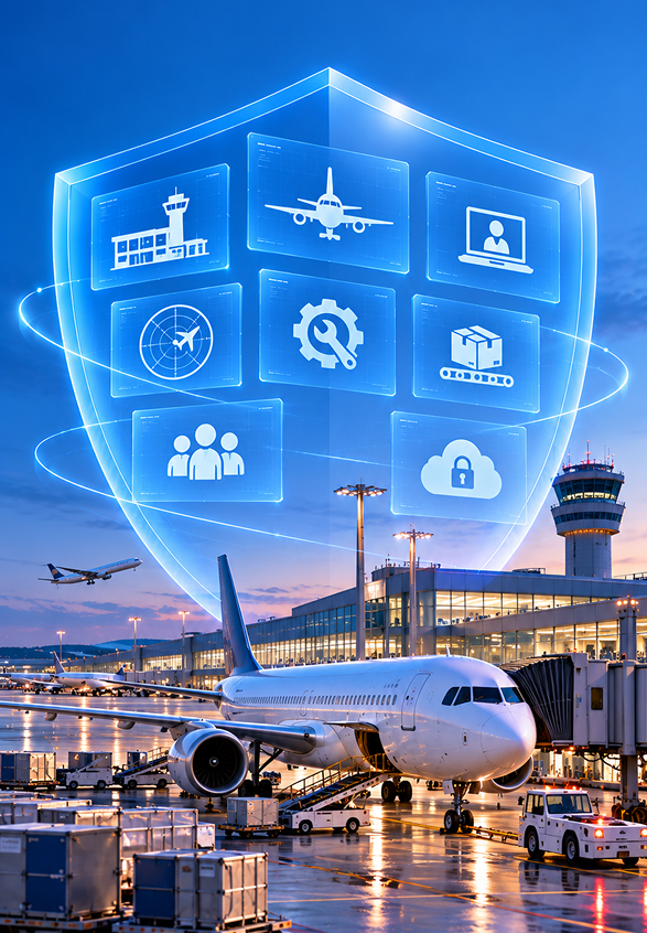 Shield protecting aviation systems